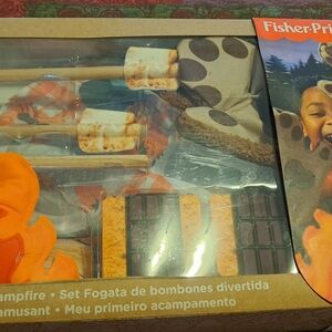 Fisher-Price S'mores Playset - Orange, Brown, Cream